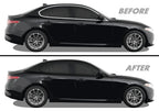 2017-2023 Alfa Romeo Giulia | Window Trim Chrome Delete PreCut Vinyl Wrap