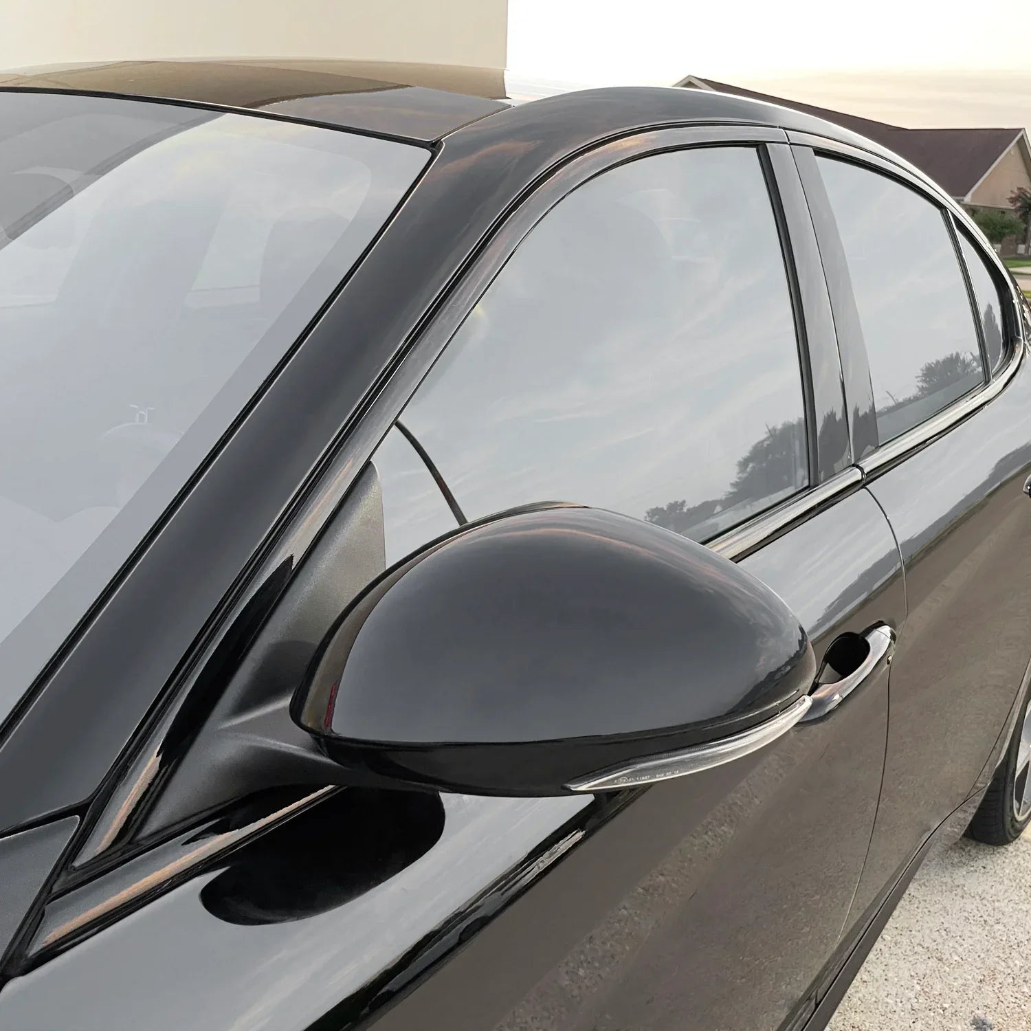 2017-2023 Alfa Romeo Giulia | Window Trim Chrome Delete PreCut Vinyl Wrap