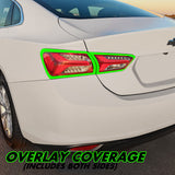 2019-2024 Chevrolet Malibu | Tail Light Outline PreCut Tint Overlays