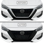 2020-2023 Nissan Sentra | Front Grill Trim Chrome Delete PreCut Vinyl Wrap