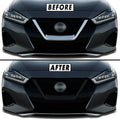 2019-2023 Nissan Maxima | Front Grill Trim Chrome Delete PreCut Vinyl Wrap