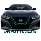 2019-2023 Nissan Maxima | Front Grill Trim Chrome Delete PreCut Vinyl Wrap