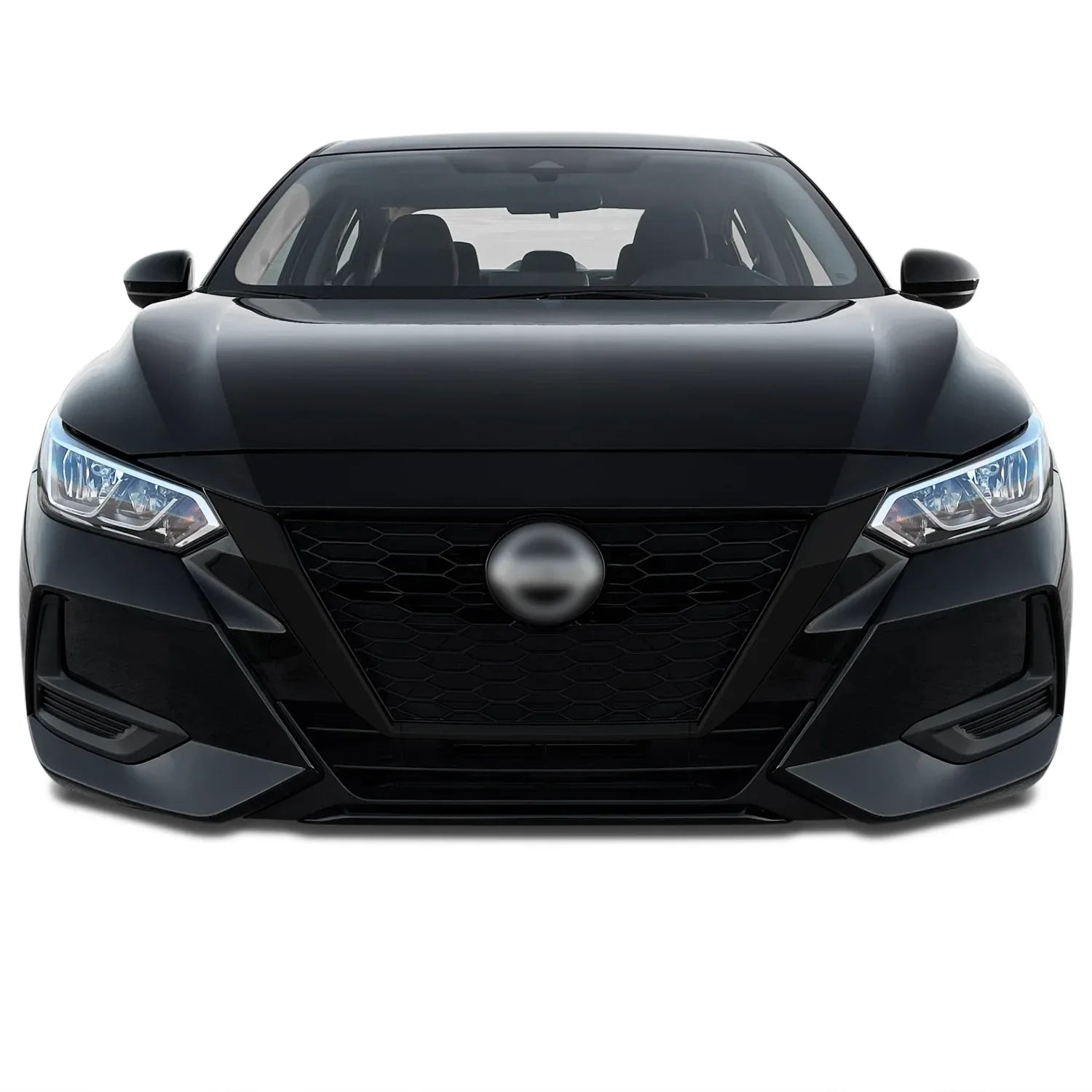2020-2023 Nissan Sentra | Front Grill Trim Chrome Delete PreCut Vinyl Wrap