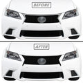 2013-2015 Lexus GS | Front Grill Trim Chrome Delete PreCut Vinyl Wrap