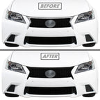 2013-2015 Lexus GS | Front Grill Trim Chrome Delete PreCut Vinyl Wrap