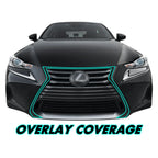2017-2020 Lexus IS | Front Grill Trim Chrome Delete PreCut Vinyl Wrap