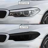 2017-2020 BMW 5 Series G30 | Headlight PreCut Tint Overlays