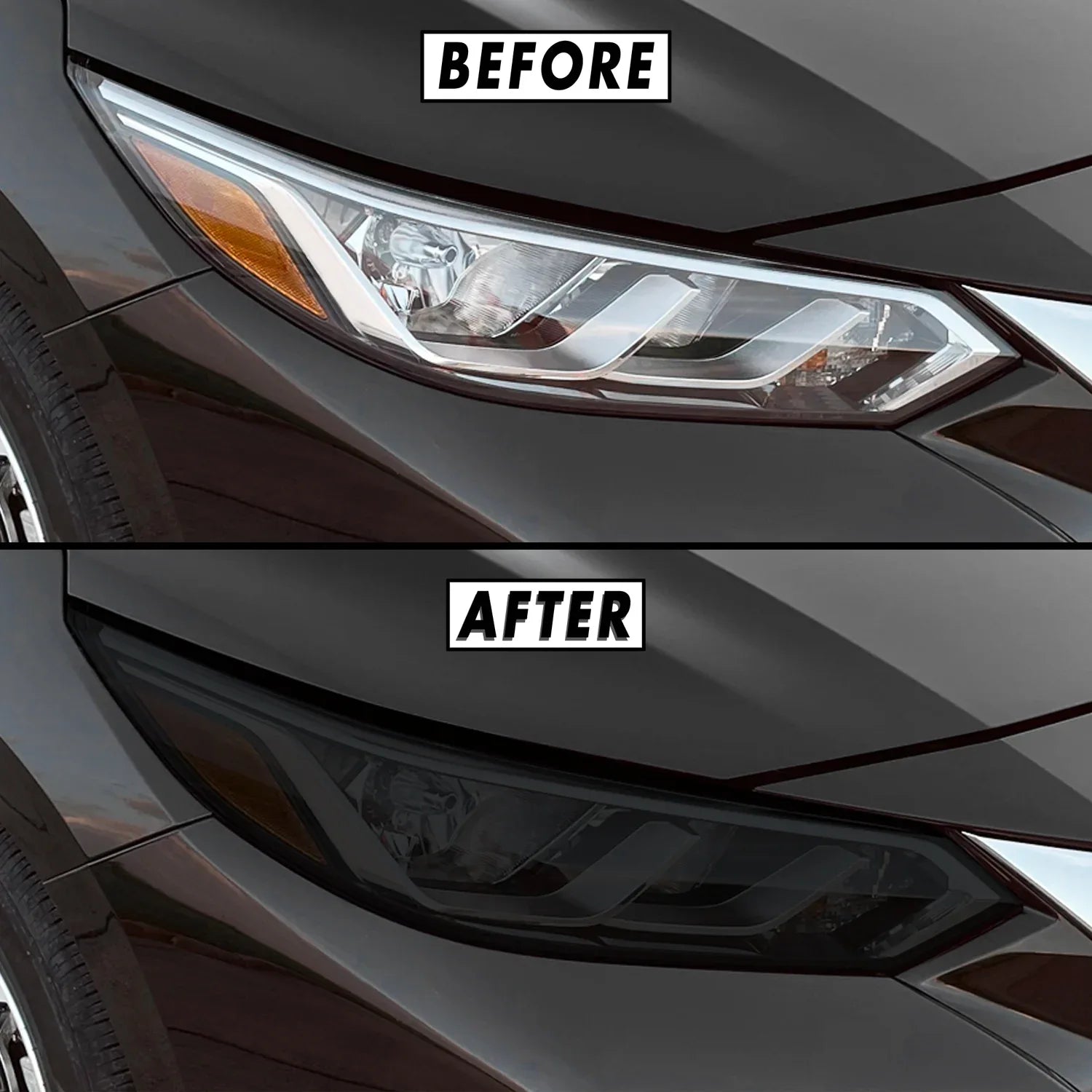 2020-2023 Nissan Sentra | Headlight PreCut Tint Overlays