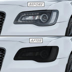 2011-2023 Chrysler 300 / 300C | Headlight PreCut Tint Overlays