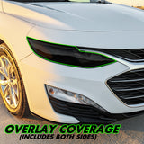 2019-2024 Chevrolet Malibu | Headlight PreCut Tint Overlays