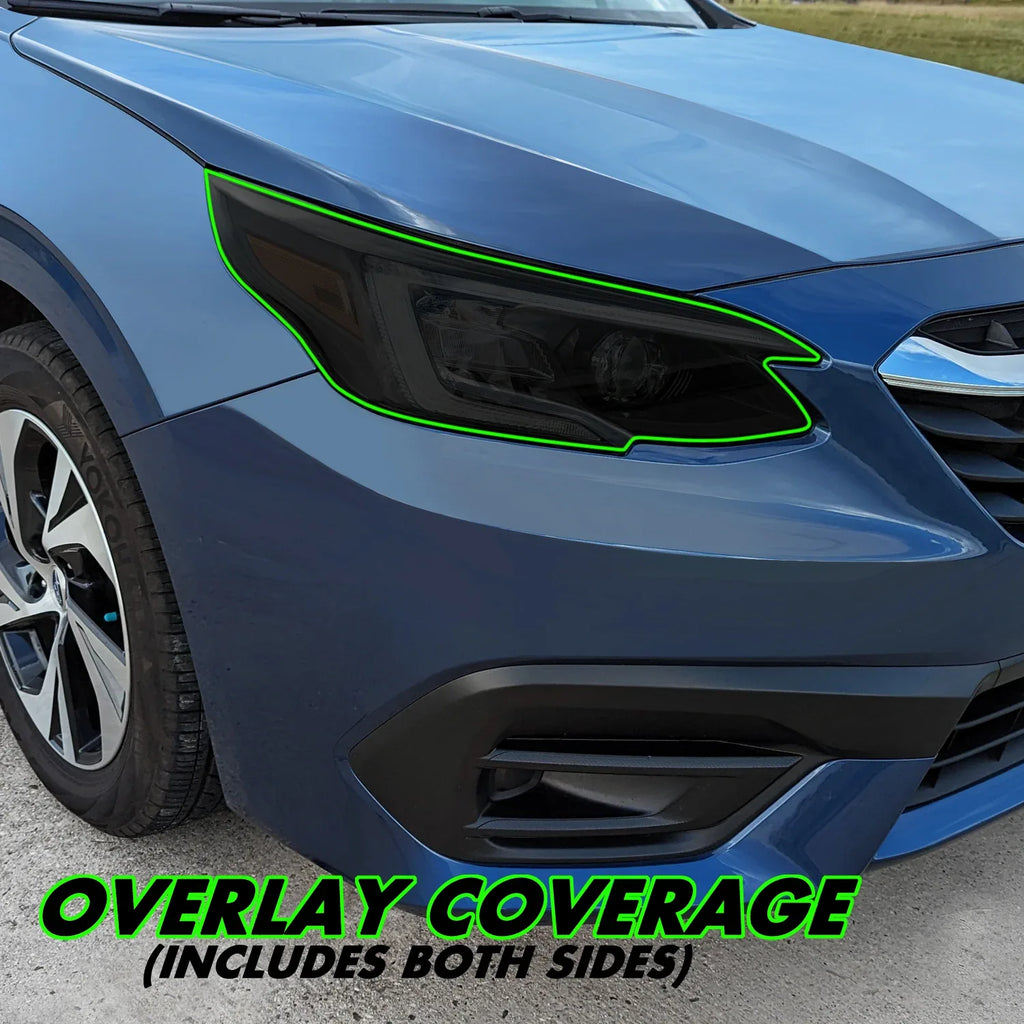 2020-2022 Subaru Legacy | Headlight PreCut Tint Overlays