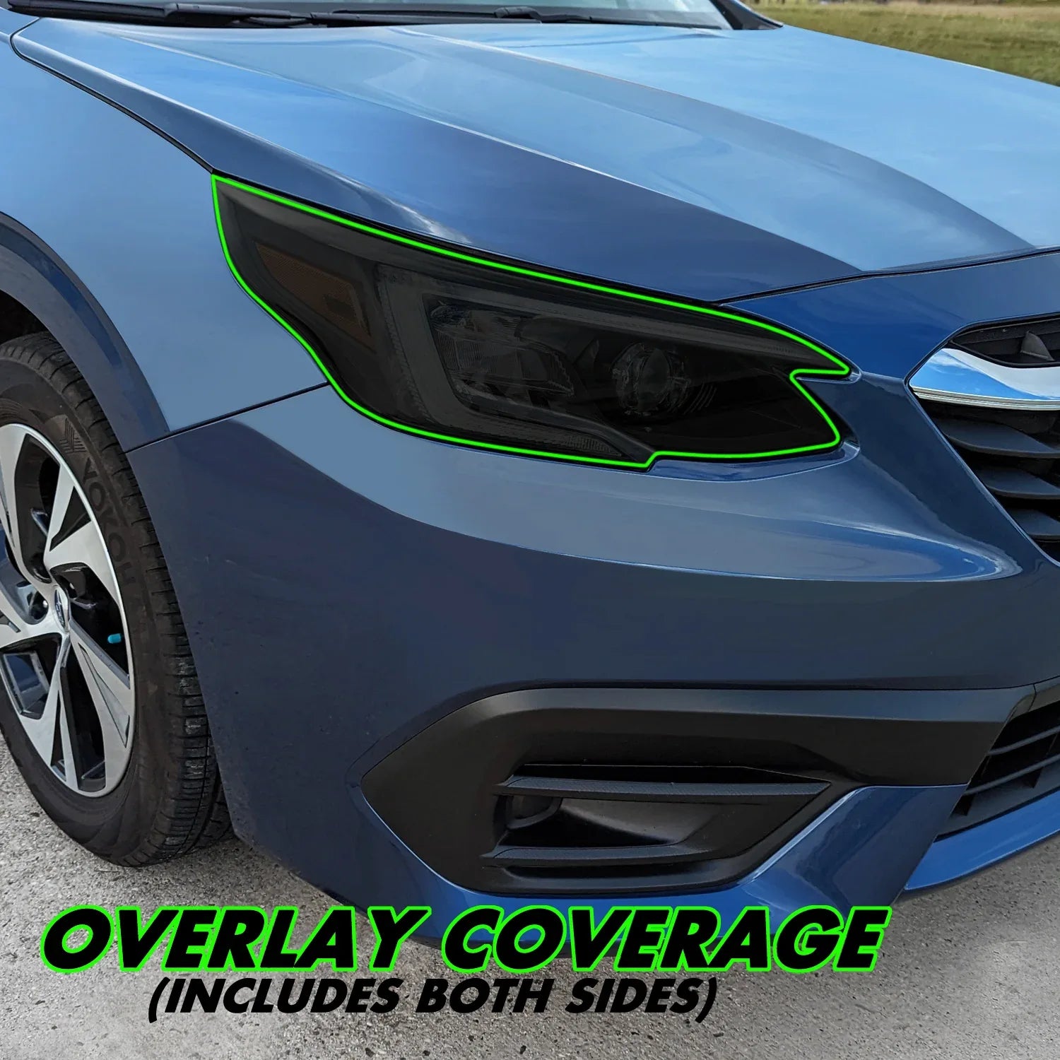 2020-2022 Subaru Legacy | Headlight PreCut Tint Overlays
