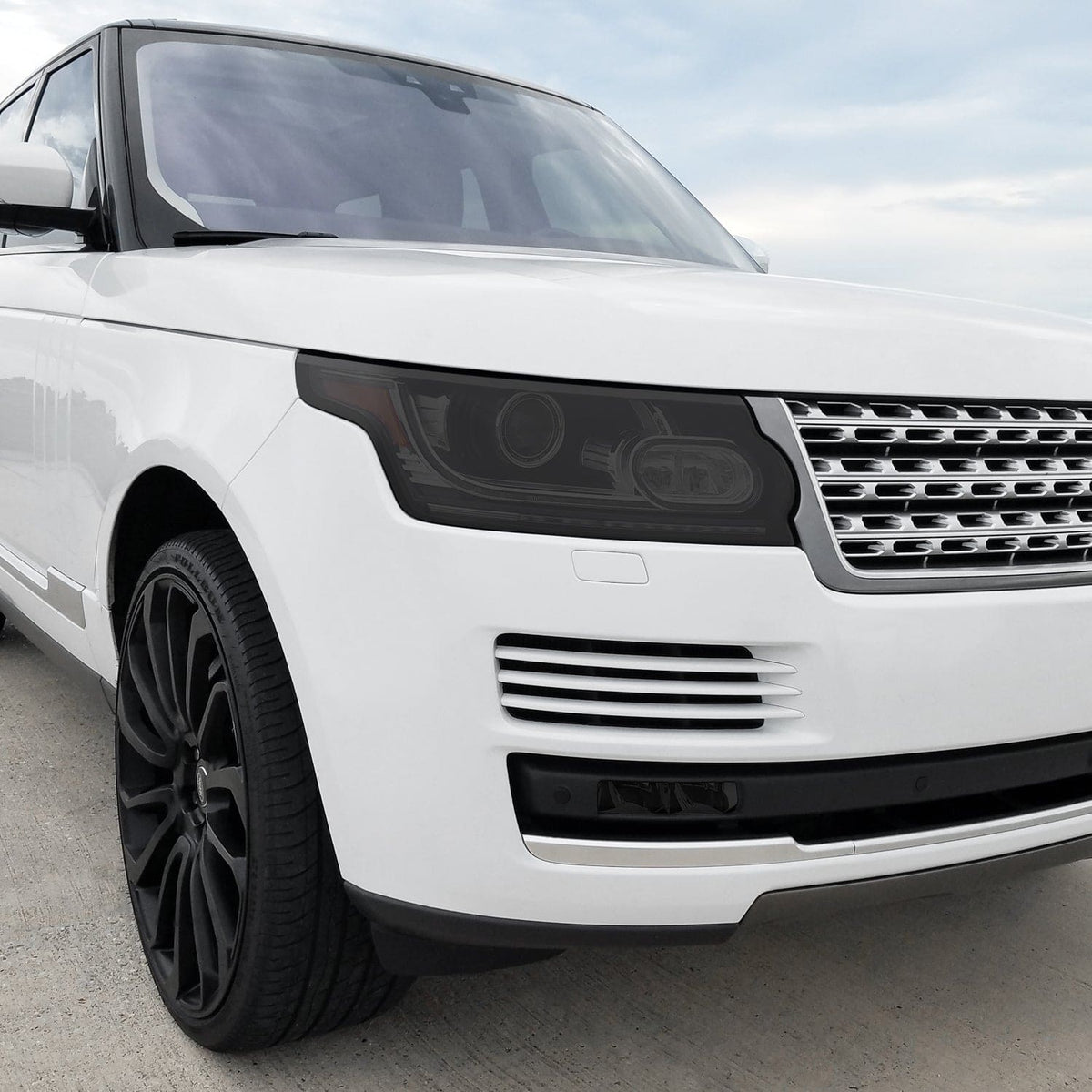 2014-2017 Land Rover Range Rover | Headlight PreCut Tint Overlays ...