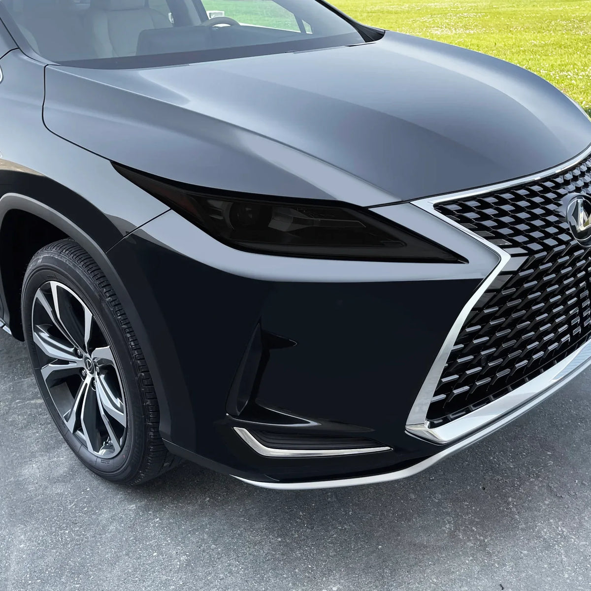 Lexus LS600hL LS 600h L Tinted Smoked Protection Overlays For Taillamps Taillights Tail Lamps Lights