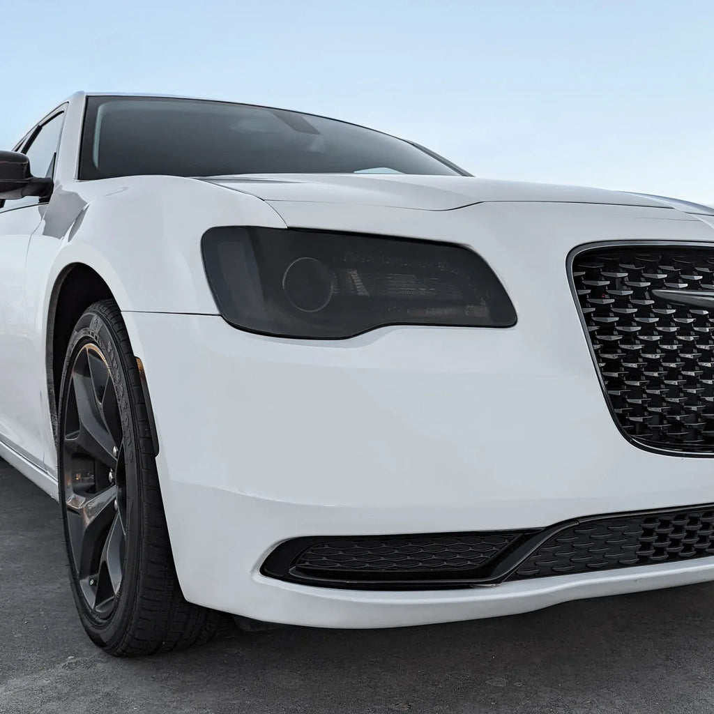 2011-2023 Chrysler 300 / 300C | Headlight PreCut Tint Overlays