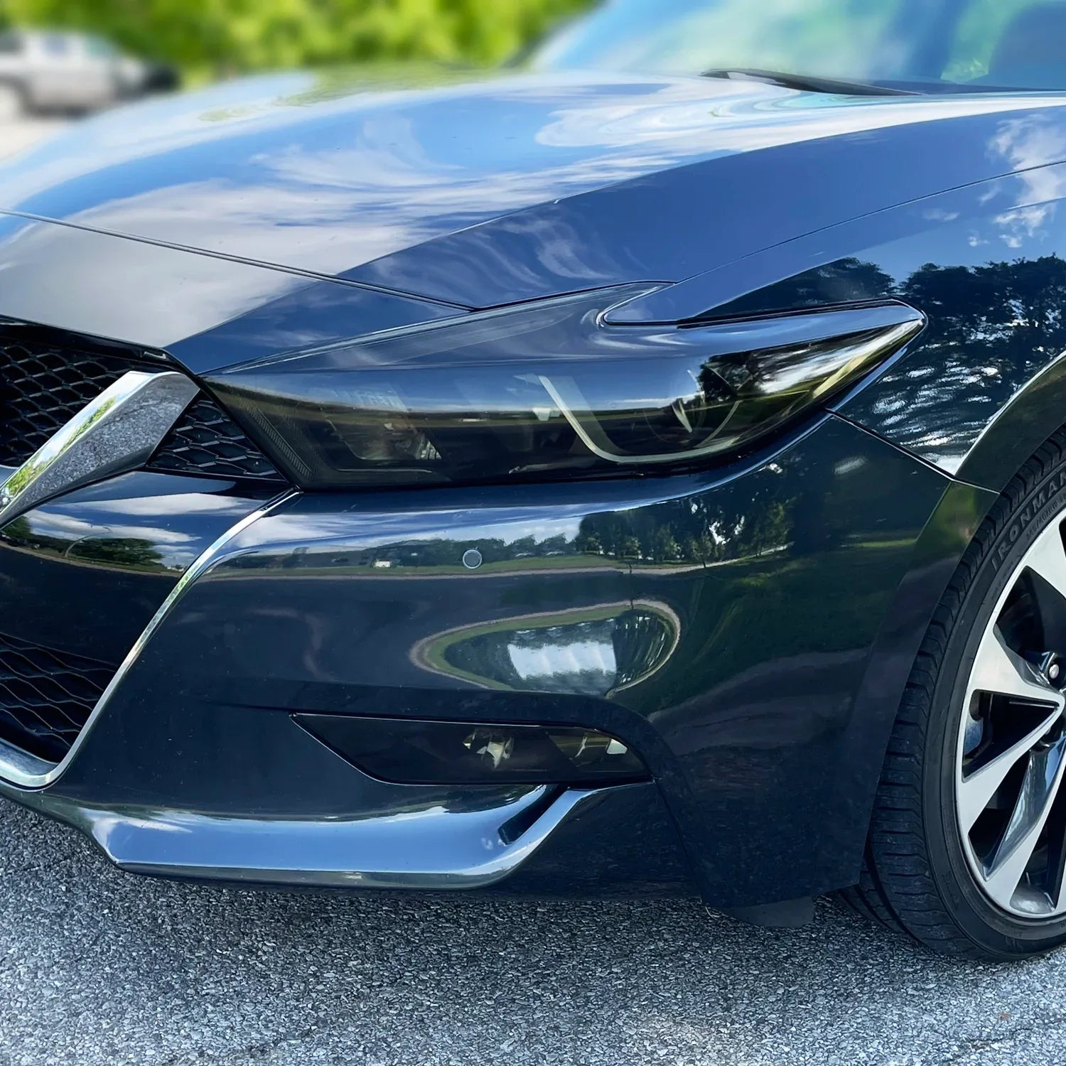 2016-2018 Nissan Maxima | Headlight PreCut Tint Overlays