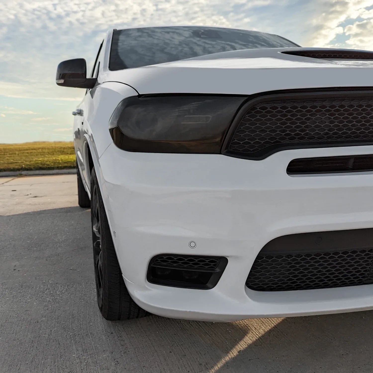 2011-2023 Dodge Durango | Headlight PreCut Tint Overlays