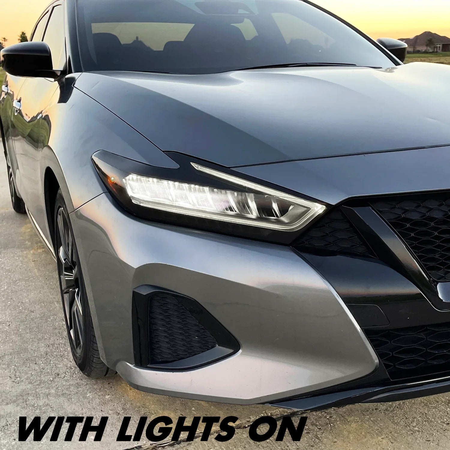 2019-2023 Nissan Maxima | Headlight PreCut Tint Overlays