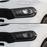 2011-2023 Dodge Durango | Headlight PreCut Tint Overlays