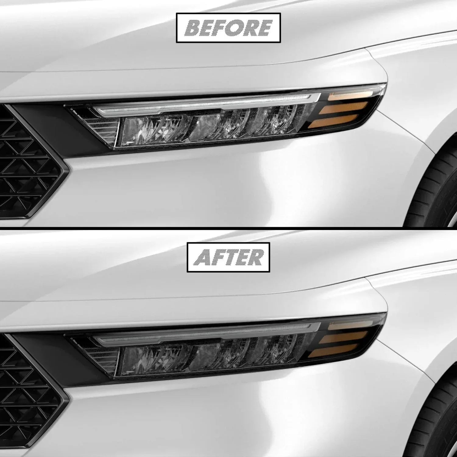 2023-2026 Honda Accord | Headlight PreCut Tint Overlays
