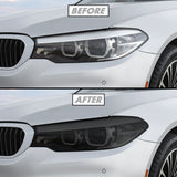 2017-2020 BMW 5 Series G30 | Headlight PreCut Tint Overlays