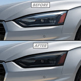 2020-2024 Audi A5 / S5 / RS5 | Headlight PreCut Tint Overlays