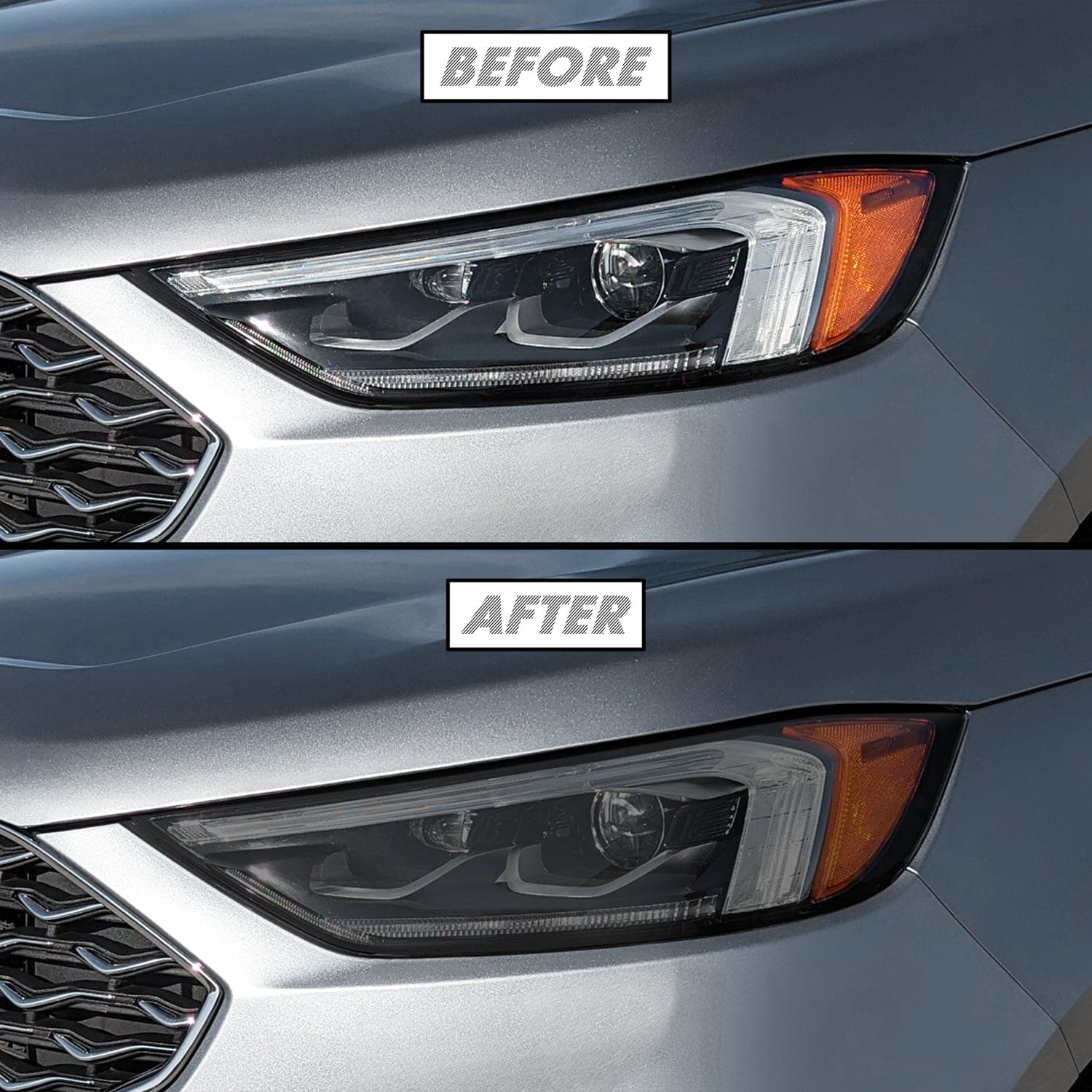 2019-2024 Ford Edge | Headlight PreCut Tint Overlays