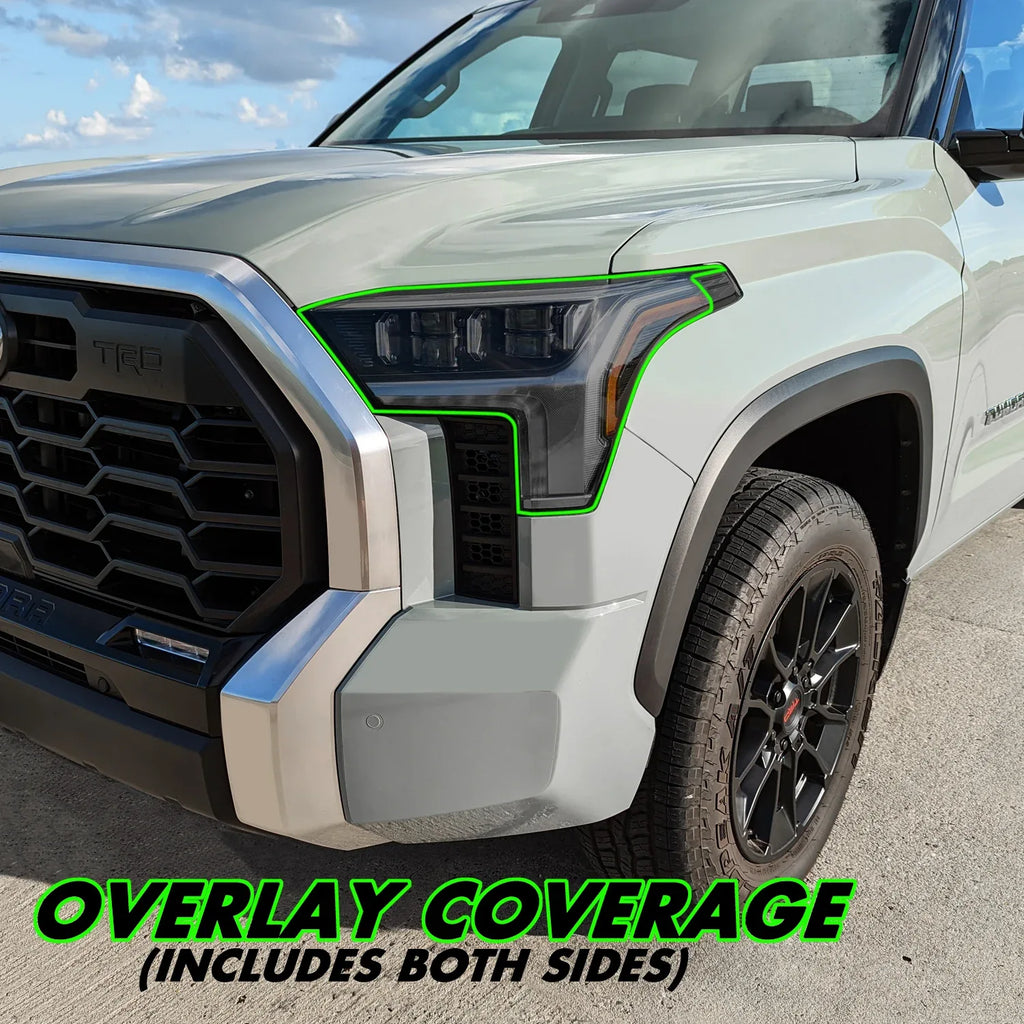 2022-2026 Toyota Tundra | Headlight PreCut Tint Overlays