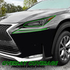 2015-2021 Lexus NX | Headlight & DRL PreCut Tint Overlays