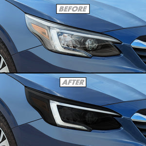 2020-2022 Subaru Legacy | Headlight Cutout PreCut Tint Overlays