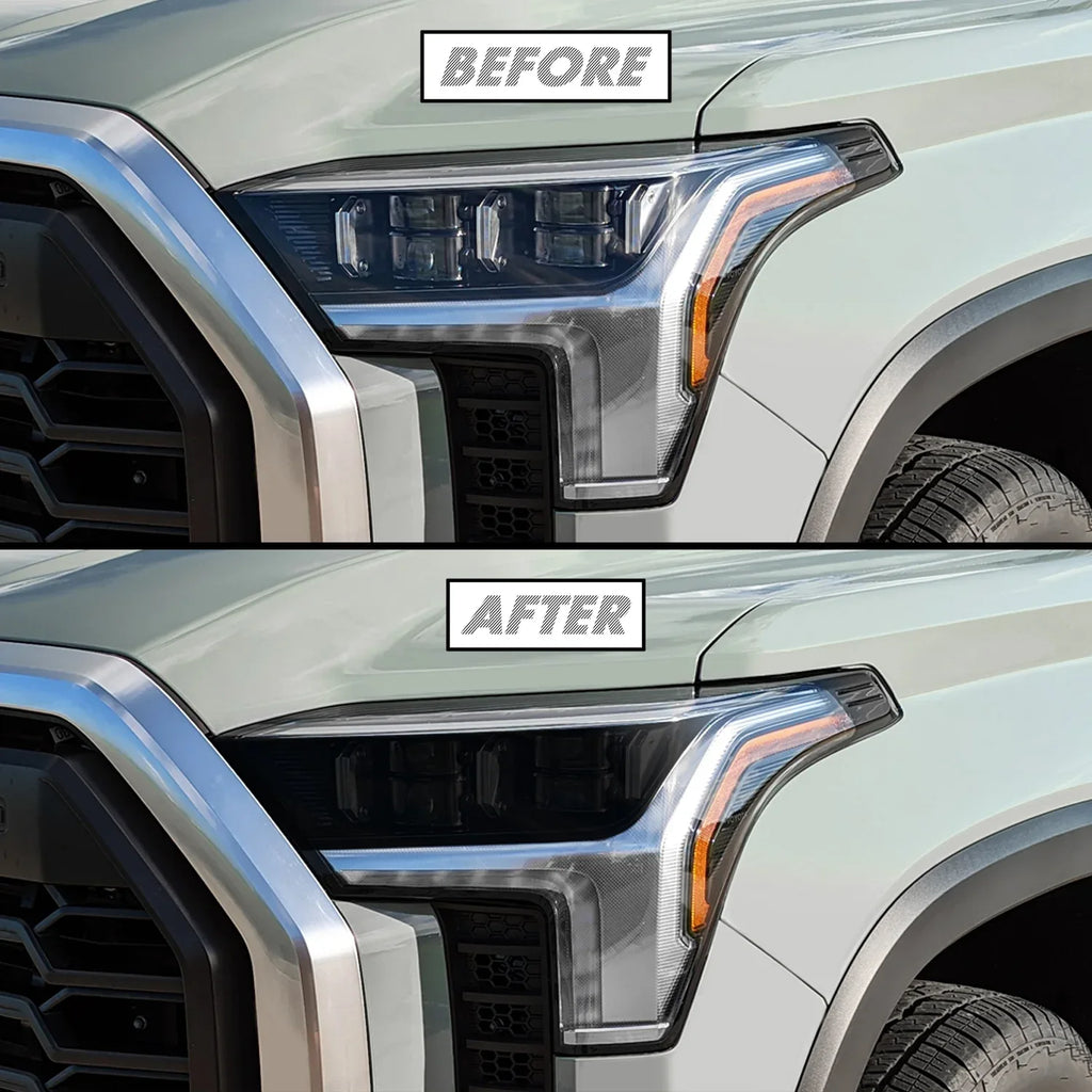 2022-2026 Toyota Tundra | Headlight Cutout PreCut Tint Overlays