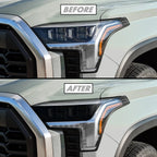 2022-2026 Toyota Tundra | Headlight Cutout PreCut Tint Overlays