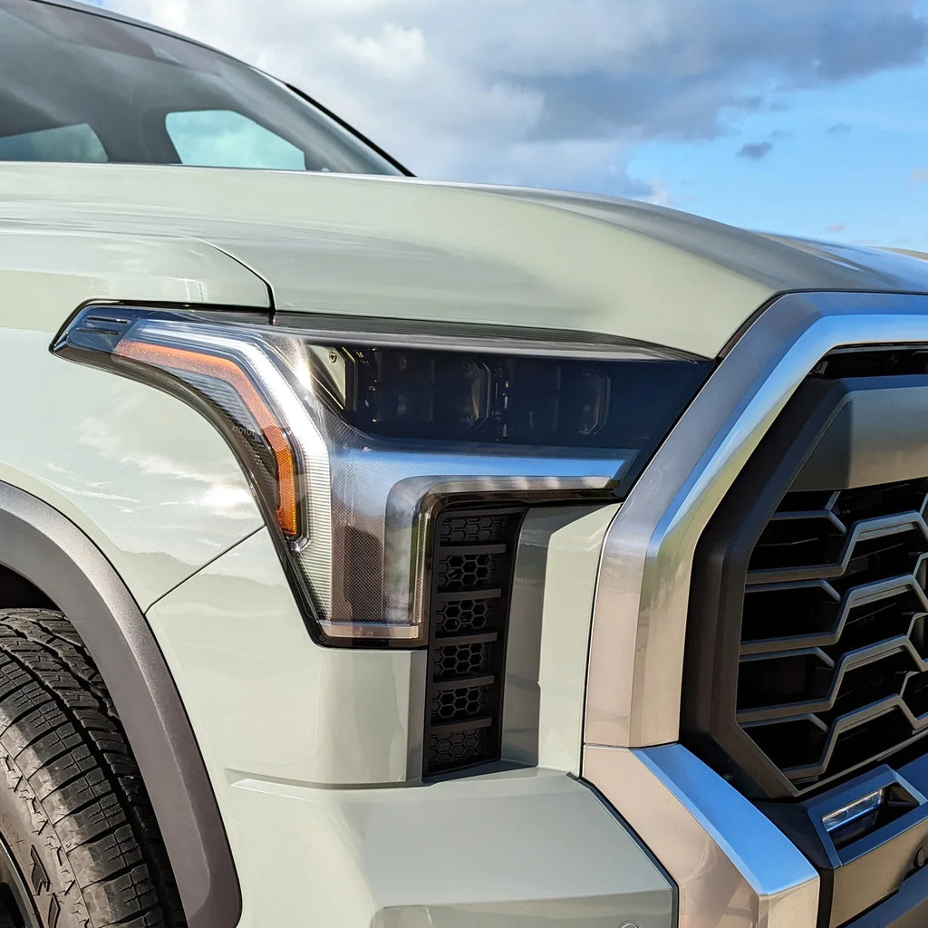 2022-2026 Toyota Tundra | Headlight Cutout PreCut Tint Overlays