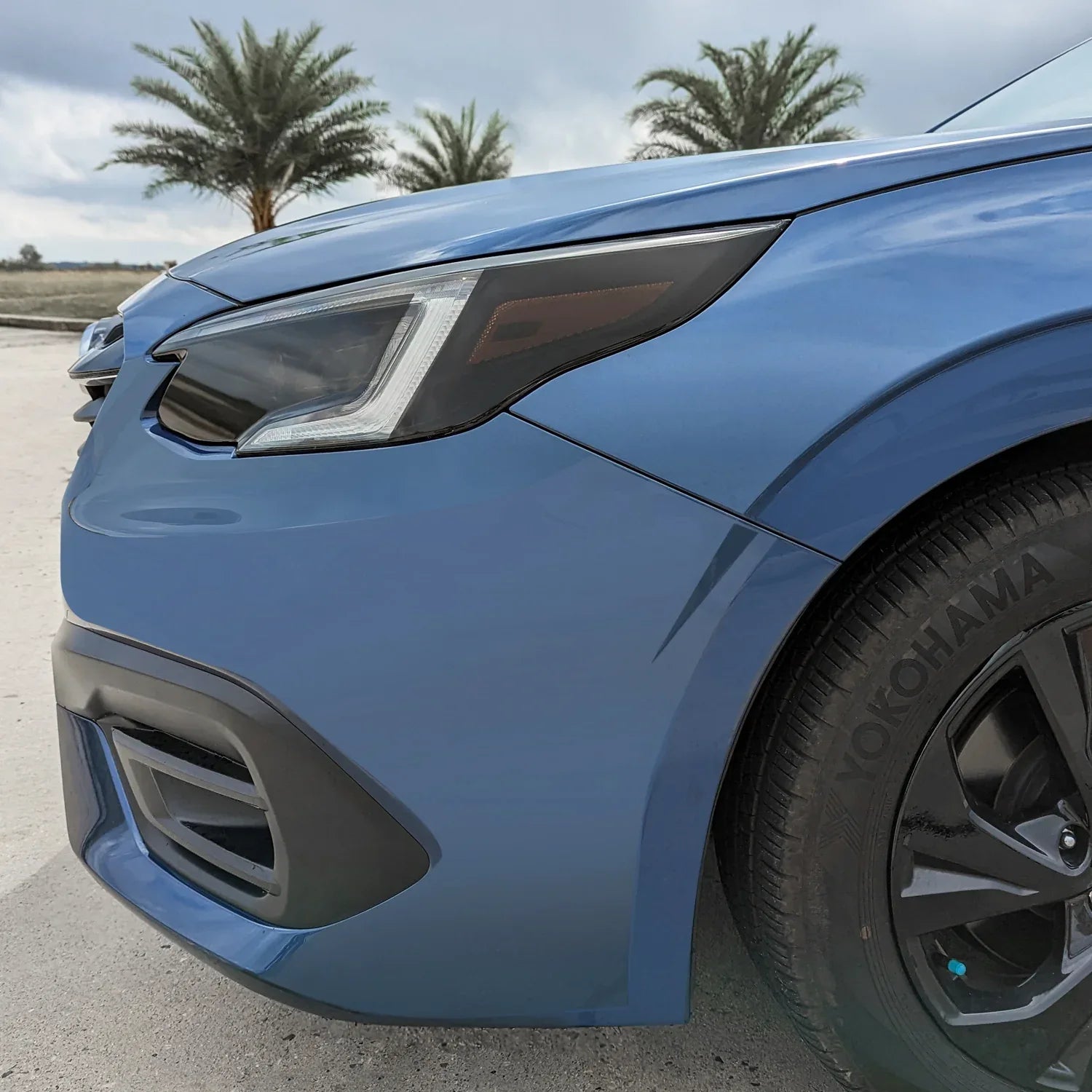 2020-2022 Subaru Legacy | Headlight Cutout PreCut Tint Overlays