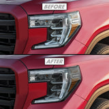 2019-2021 GMC Sierra 1500 | Headlight PreCut Tint Overlays