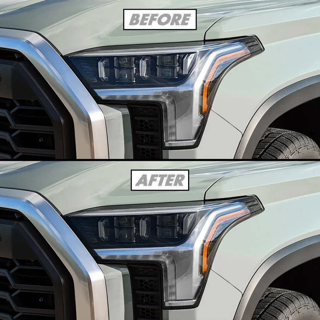 2022-2026 Toyota Tundra | Headlight Cutout PreCut Tint Overlays