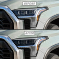 2022-2026 Toyota Tundra | Headlight Cutout PreCut Tint Overlays