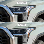 2022-2026 Toyota Tundra | Headlight Cutout PreCut Tint Overlays