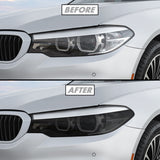 2017-2020 BMW 5 Series G30 | Headlight Cutout PreCut Tint Overlays