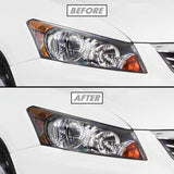 2008-2012 Honda Accord Sedan | Headlight Cutout PreCut Tint Overlays
