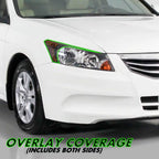 2008-2012 Honda Accord Sedan | Headlight Cutout PreCut Tint Overlays