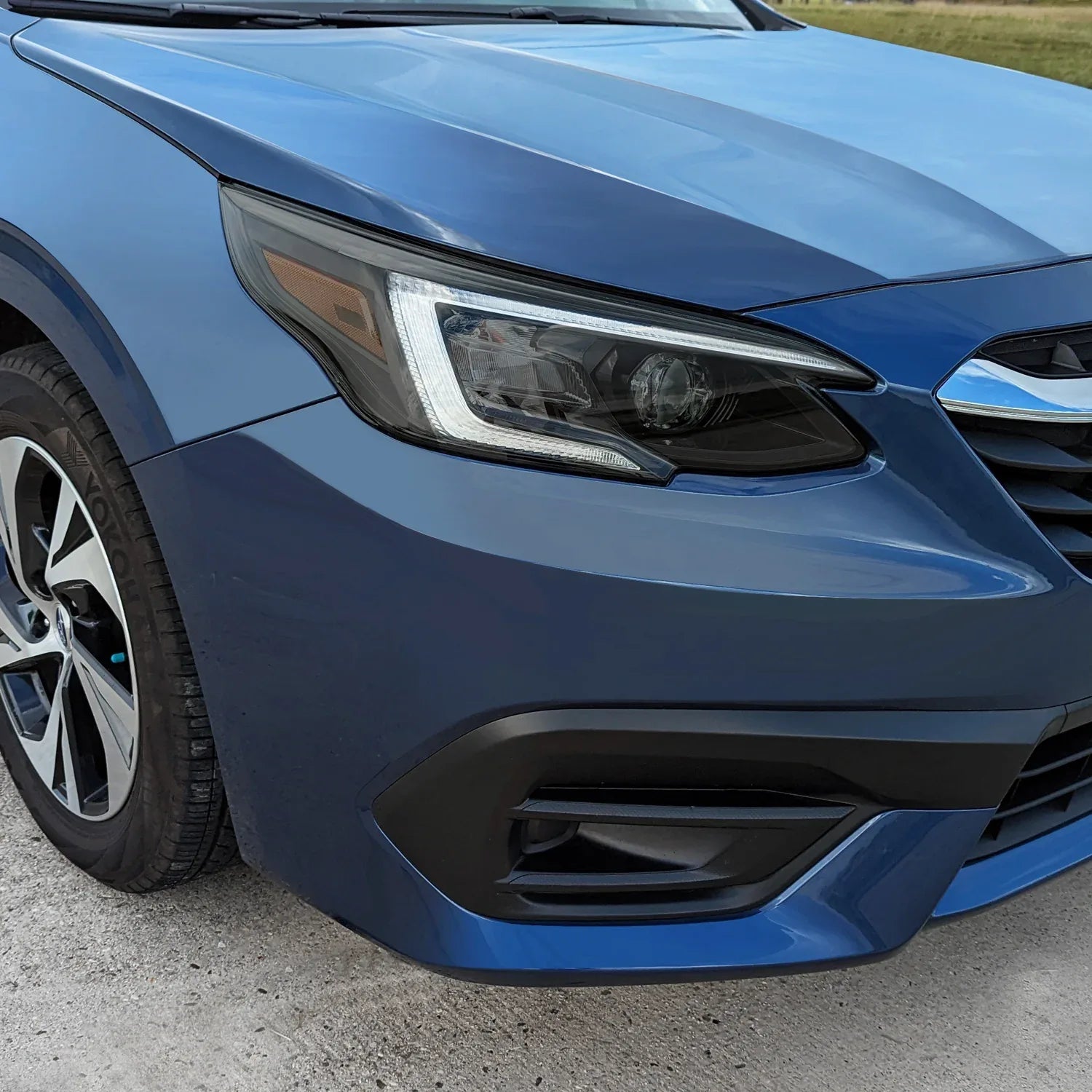 2020-2022 Subaru Legacy | Headlight Cutout PreCut Tint Overlays
