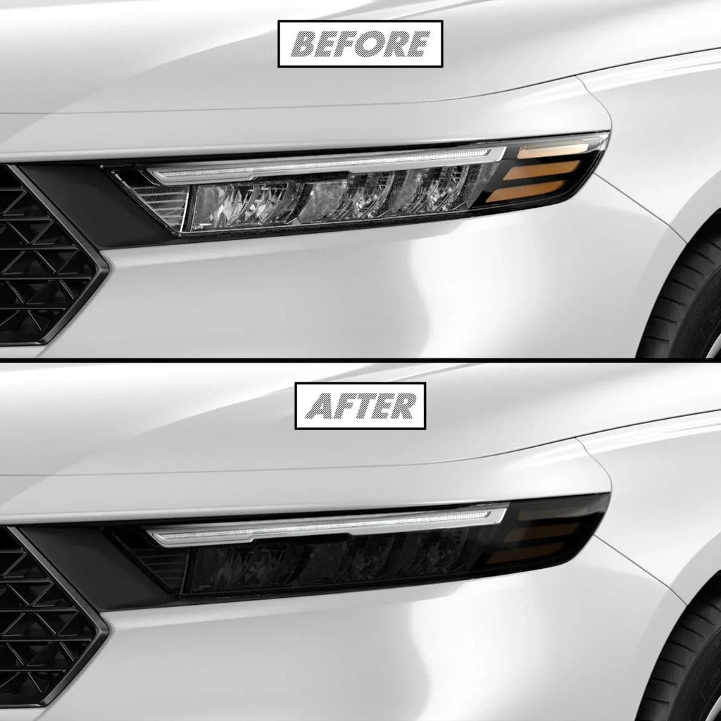 2023-2026 Honda Accord | Headlight Cutout Version 1 PreCut Tint Overlays