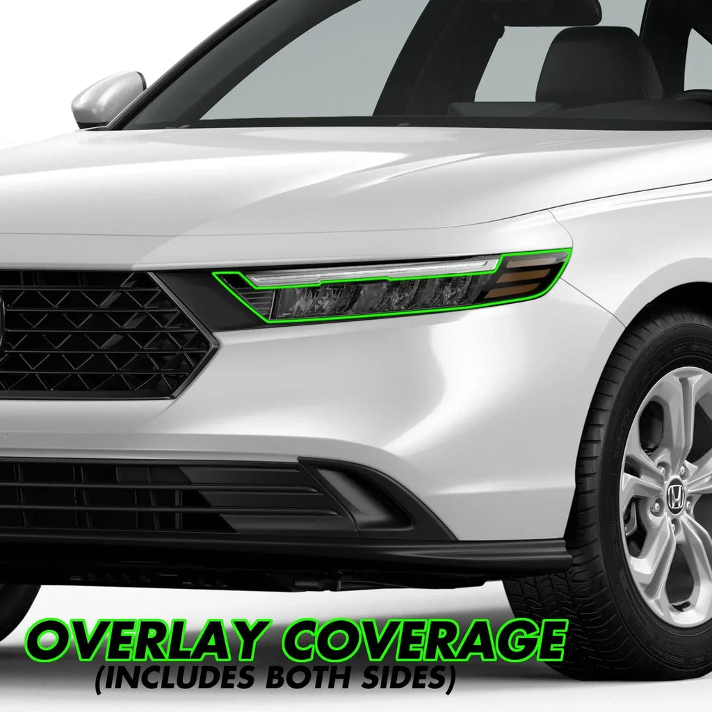 2023-2026 Honda Accord | Headlight Cutout Version 1 PreCut Tint Overlays