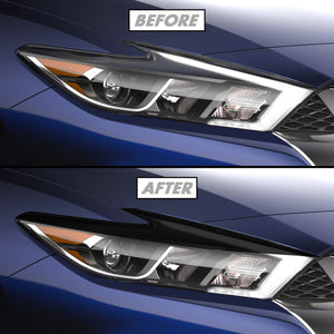 2016-2018 Nissan Maxima | Headlight Eyelid PreCut Vinyl Overlays
