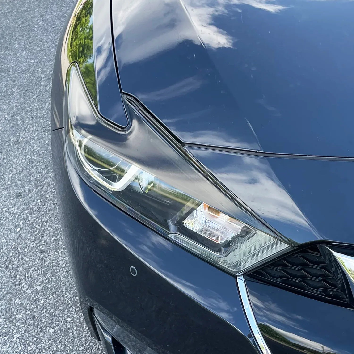 2016-2018 Nissan Maxima | Headlight Eyelid PreCut Vinyl Overlays