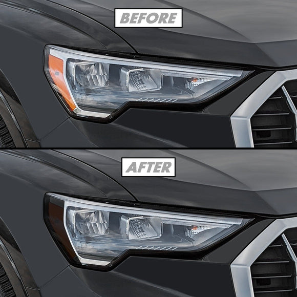 2019-2023 Audi Q3 | Headlight Side Marker PreCut Vinyl Overlays