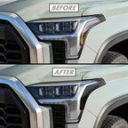 2022-2026 Toyota Tundra | Headlight Side Marker PreCut Tint Overlays
