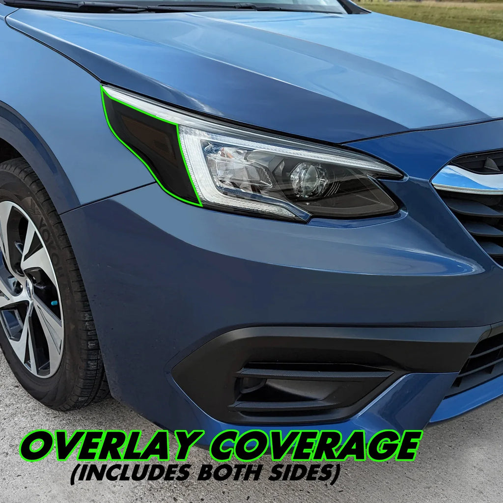 2020-2022 Subaru Legacy | Headlight Side Marker PreCut Vinyl Overlays