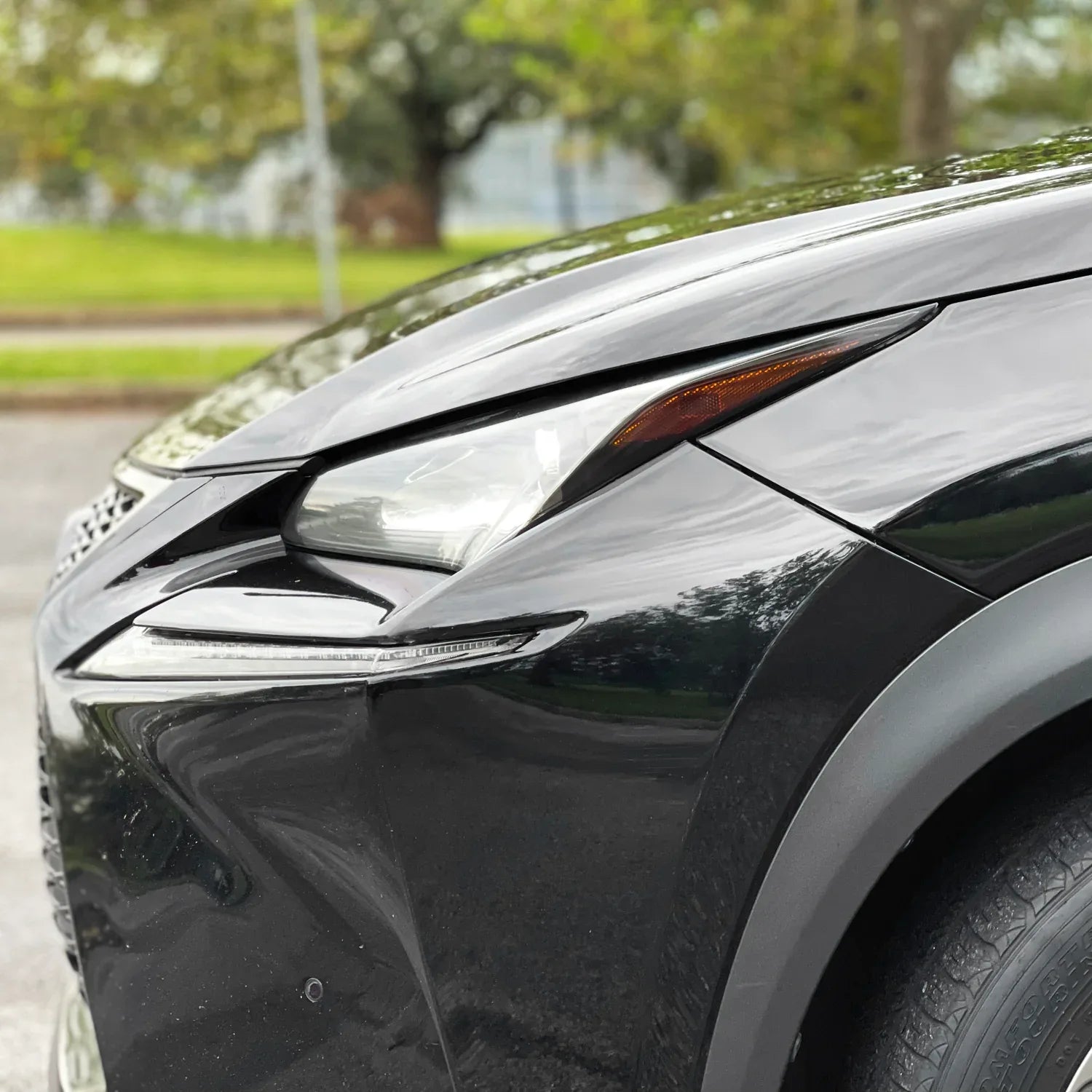 2015-2021 Lexus NX | Headlight Side Marker PreCut Tint Overlays